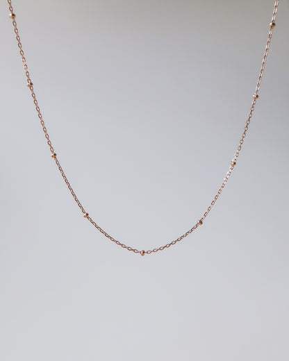 Harper Chain Necklace (Rose Gold)
