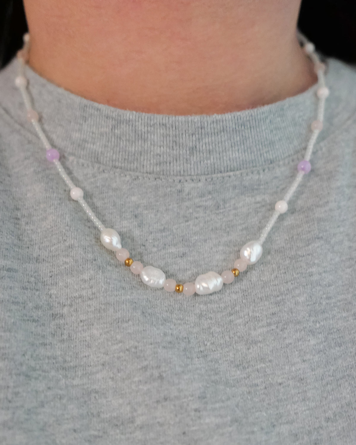 Pearls in A Pod Necklace - For Human