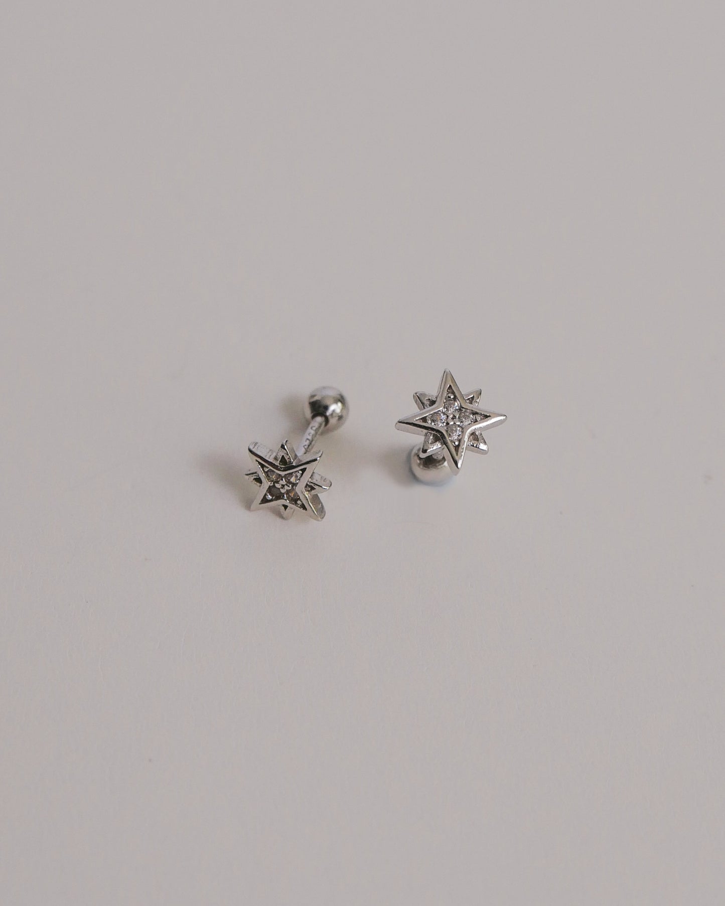 Starburst Screw Back Ear Studs