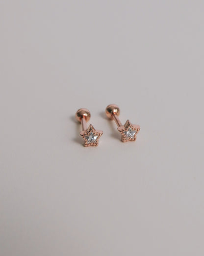 Starr Screw Back Ear Studs