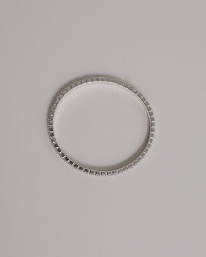 Classic Tennis Bracelet (Silver)