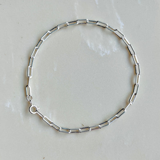 Hailey Link Bracelet | 925 Silver