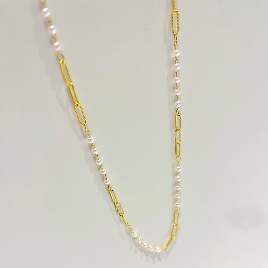 Pearlyn Necklace | 18k Gold Plating